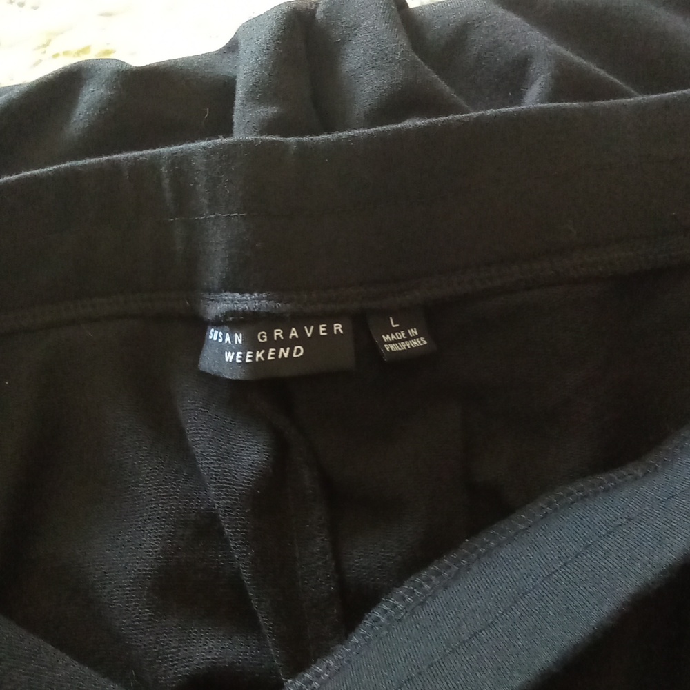 Susan Graver Black Weekend Pants - Picture 3 of 6